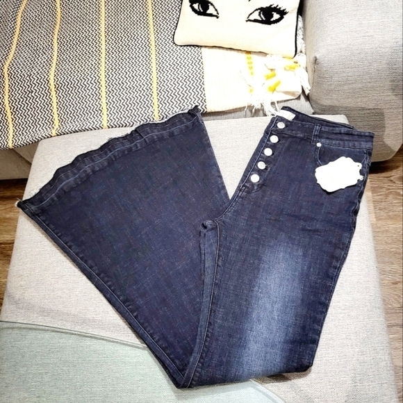 Altar'd State | Bell Bottom Jeans - Picture 1 of 7